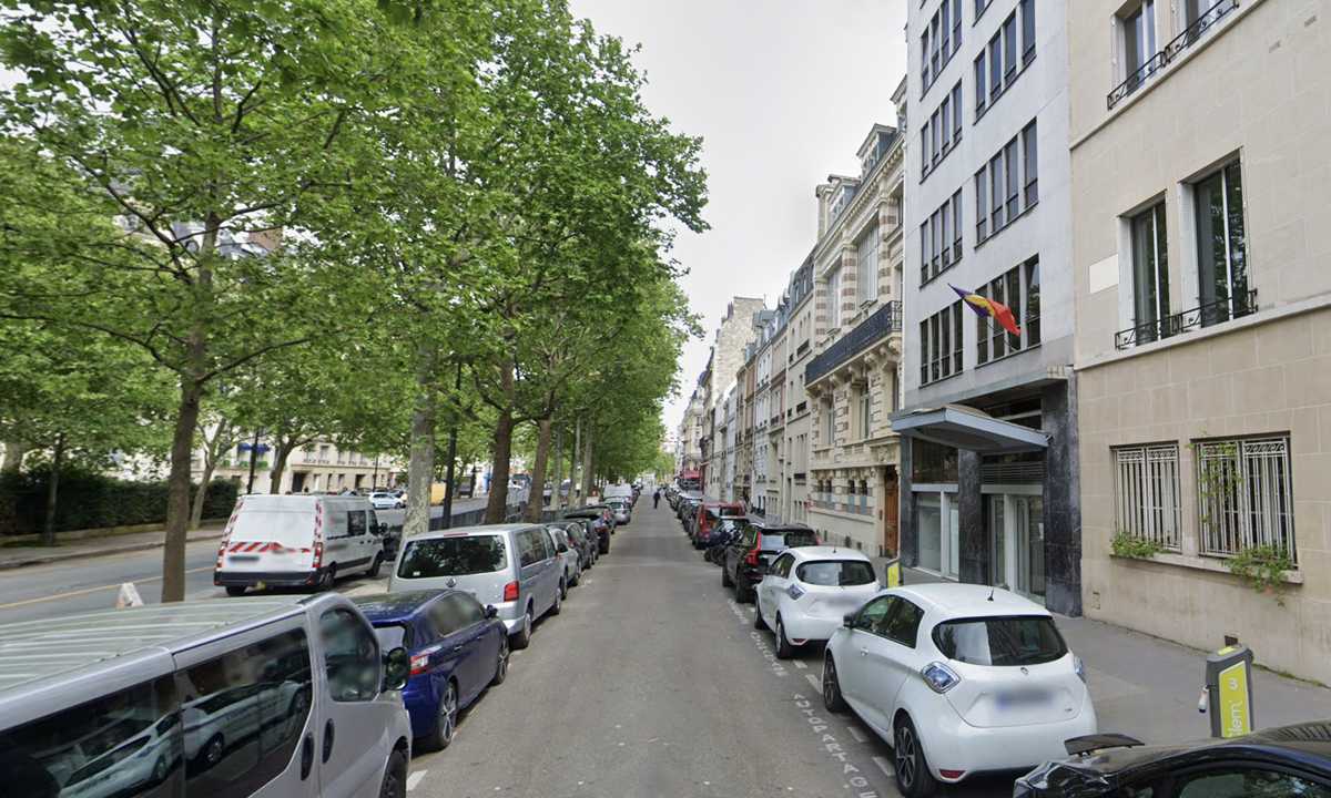 Ambasada Moldovei în Franța, Paris