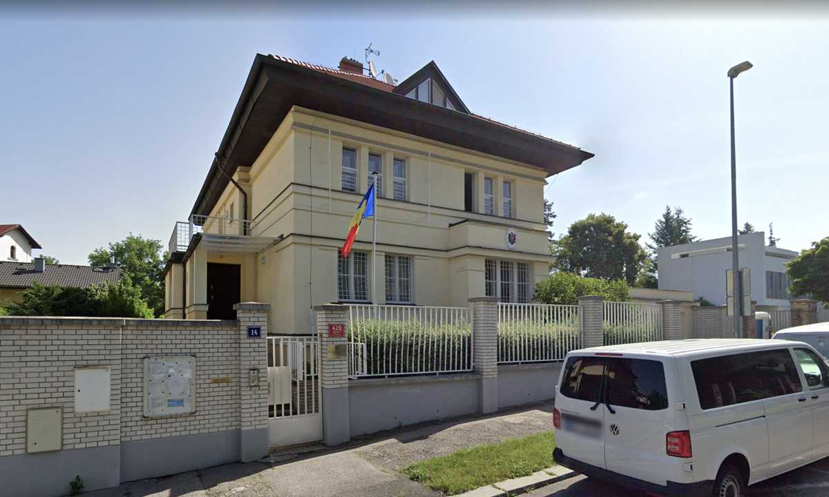 Ambasada Moldovei în Republica Cehă, Praga